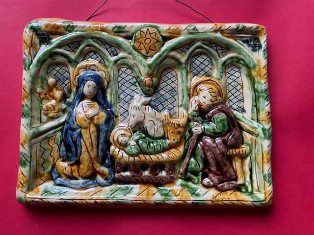 Keramik-Wandtafel "Weihnachten"