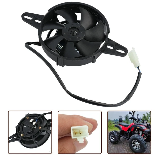 Ventilateur de refroidissement radiateur moto à température contrôlée 12V po