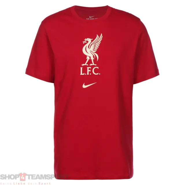 NIKE Liverpool FC LFC Evergreen Crest Herren Men Fan Shirt T-Shirt [CZ8182-687]