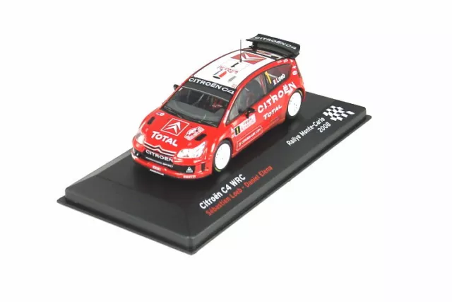 Modellauto Citroen C4 WRC (2008) Monte Carlo 1:43  Loeb/Elena