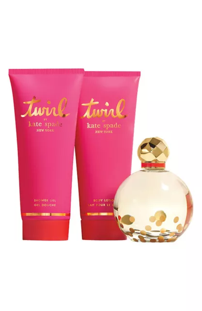 Kate Spade Twirl Gift Set - 1.7 oz Eau De Parfum Spray + 3.4 oz Body Lotion 2