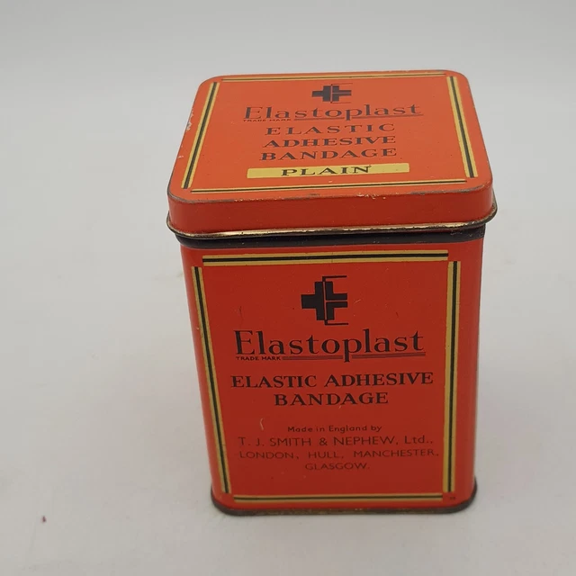 Vintage Retro Elastoplast Adhesive Bandage Tin