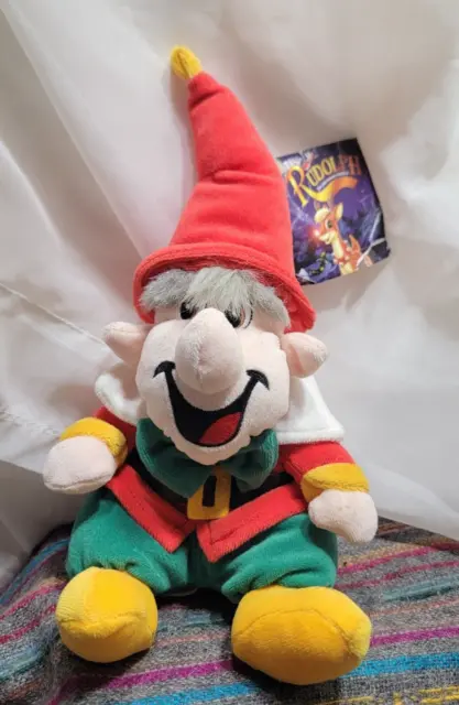 NWT 12" Rudolph Island Of Misfit Toys Elf Plush Christmas 1999 Holiday Beanie