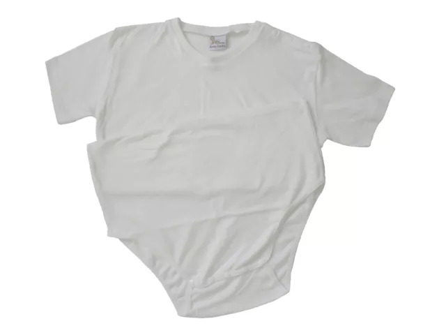 Adult Incontinent PEVA Plastic Pants Waterproof Diaper Cover Crinkly S/M  28-36