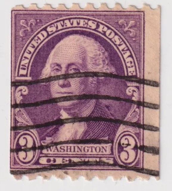 1932 USA - George Washington - 3 Cent Stamp - Perf: Horizontally