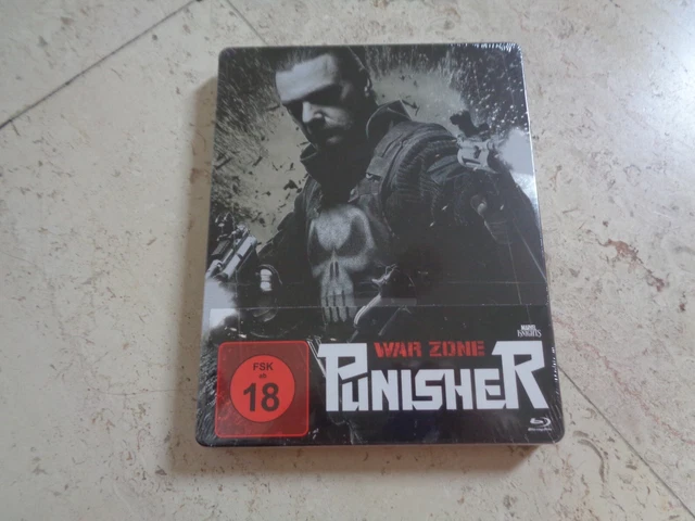 PUNISHER WAR ZONE Blu-ray SteelBook *NEW* Ray Stevenson Dominic West Julie Benz