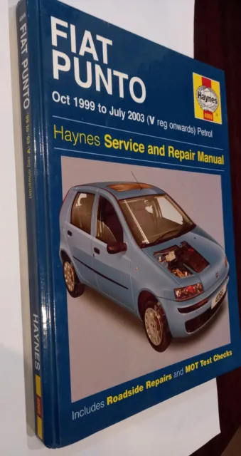 FIAT Punto Haynes Manual 1999 To 2003. V Reg. Onwards. Petrol. 2