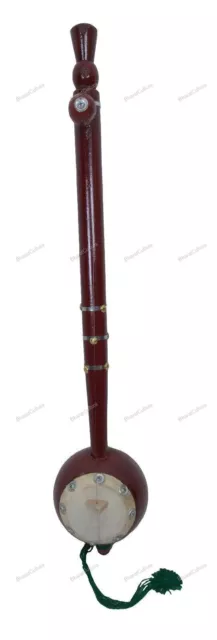 Professionnel Playing Handmade Indien Folk Musique Instrument Iktara 21 " Pouce