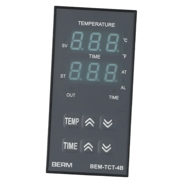 Macchina regolatore digitale temperatura tempo 100-240VAC 50/60Hz circuito stampato
