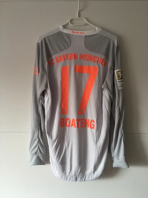 Adidas Fc Bayern BOATENG MATCHWORN Trikot Away 2020/21 Gr.6 (M) Neu! Shirt FCB
