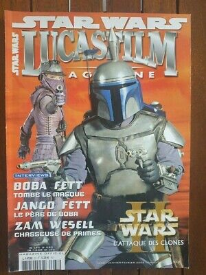 STAR WARS-LUCASFILM-magazine-n°12 Printemps 1998-free port gratuit-Harrison Ford 