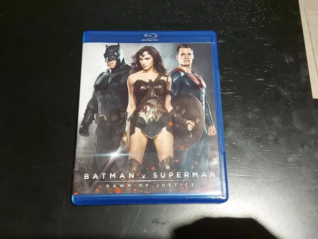 Batman VS Superman Dawn of Justice blu ray Movie Wonder Woman Theatrical Edition 2