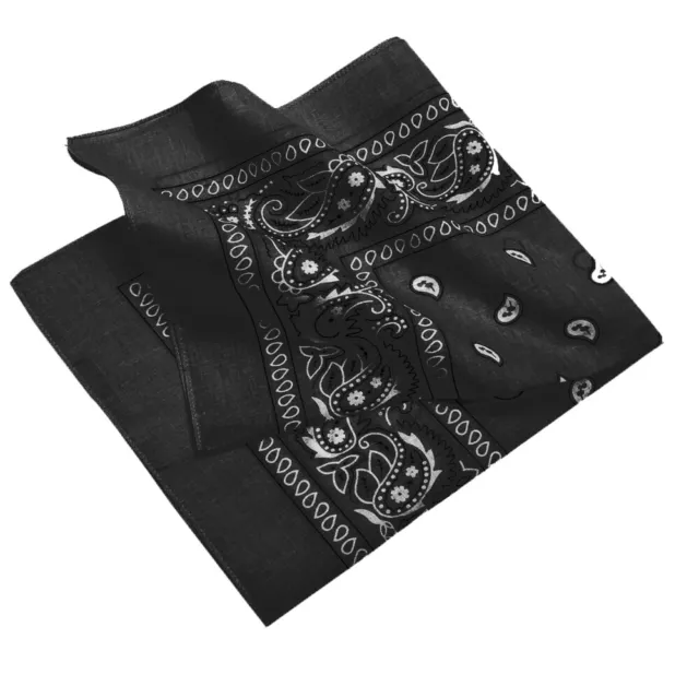 Bandana Kopftuch Nickituch Halstuch Biker Motorad Tuch Paisley 100% Baumwolle  -