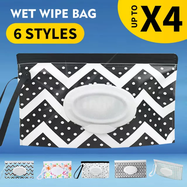 Dispenser Travel Wet Wipe Bag Pouch Baby Care Portable Tissue Case Holder Box