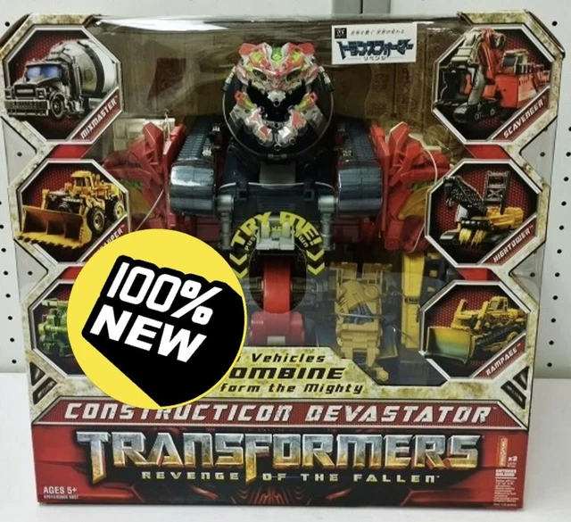 TAKARA TOMY TRANSFORMERS ROTF Super Conversion Constructicon Devastator ...