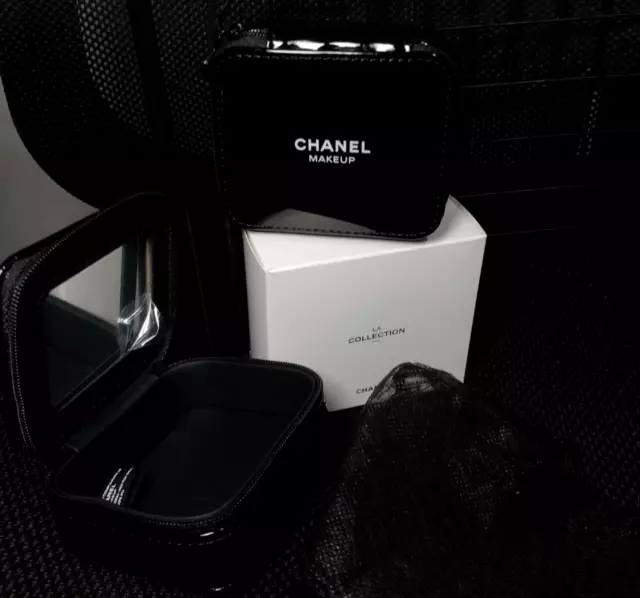 Chanel Beauty Vip Gift Makeup Case Jewelry Box Lipstick Box Black