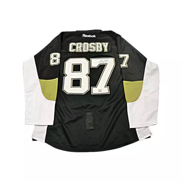 Sidney Crosby Penguins Autographed Signed Reebok CCM Jersey (Frameworth Holo)