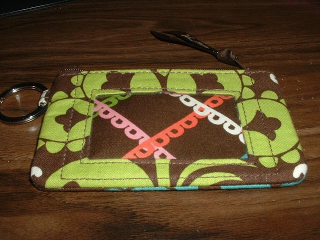 Vera Bradley-Zip Id Coin Purse-Lola Design