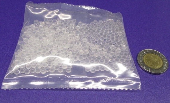 Acrylic Ball Clear, (5/32") .156" Diameter, 250 Balls Per Pkg