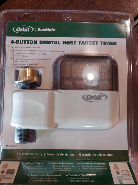 Programmatore Centralina Orbit 94075 1 zona a pile per attacco a rubinetto 3/4