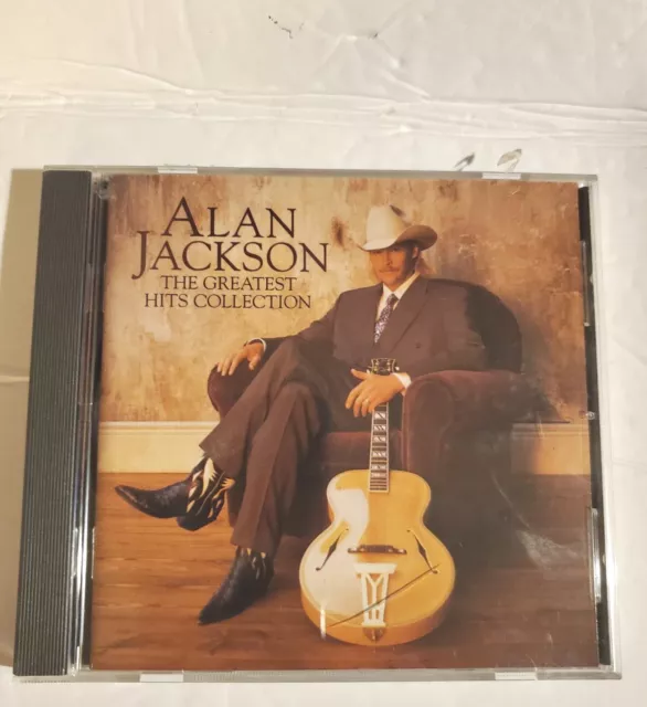 Alan Jackson : The Greatest Hits Collection 1995 CD EXCELLENT DISC CRACKED CASE