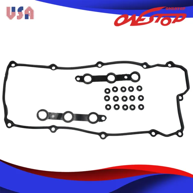 New Valve Cover Gasket Set W/Grommets for 1995-2001 E38 728i 728iL Saloon