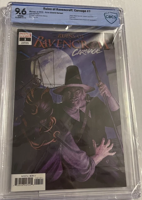 RUINS OF RAVENCROFT CARNAGE #1 CBCS 9.6 VARIANT COVER 1st Appearance