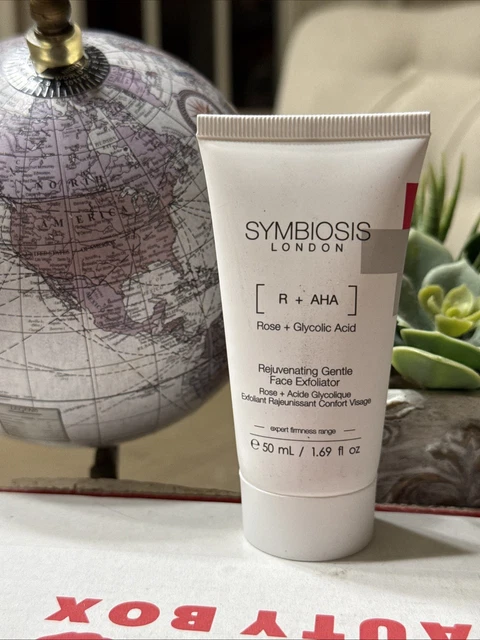 Sérum Exfoliant Symbiosis London R+AHA - Acide Glycolique Et Rose, 50ml, Made In France