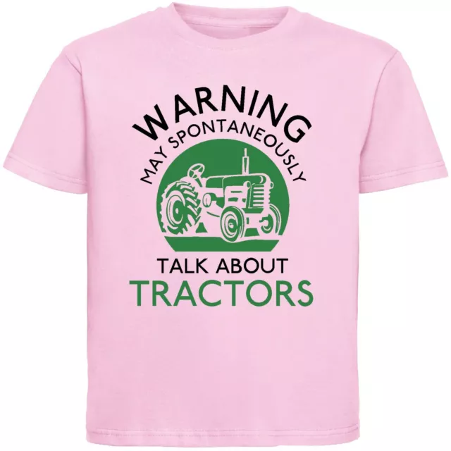 T-shirt MAY SPONTALLY TALK ABOUT TRACTORS BAMBINI > Fun Farm Top bambini 5