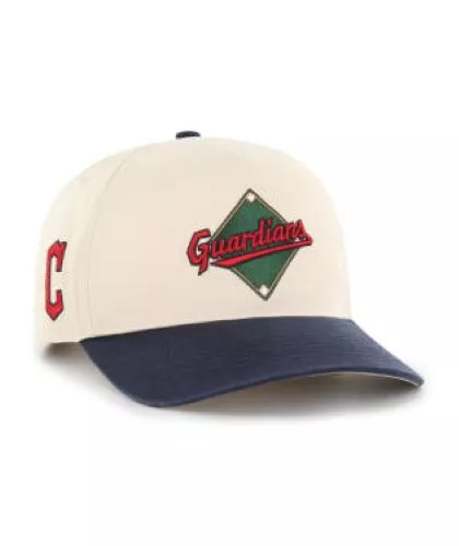 2024 Cleveland Guardians Natural Base Knock 47 Hitch Adjustable Snapback