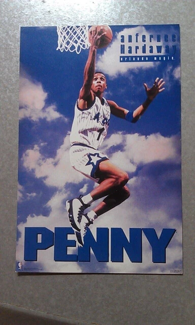 ANFERNEE PENNY HARDAWAY Orlando Magic IN THE SKY PENNY MINI 4x6