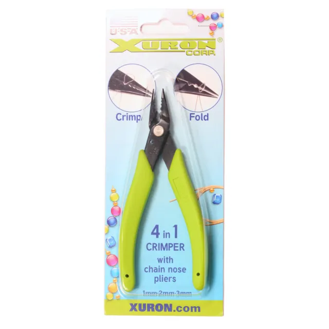 BeadSmith® Bead Crimping Pliers Xuron® 4 in 1 with Chain Nose * Tools