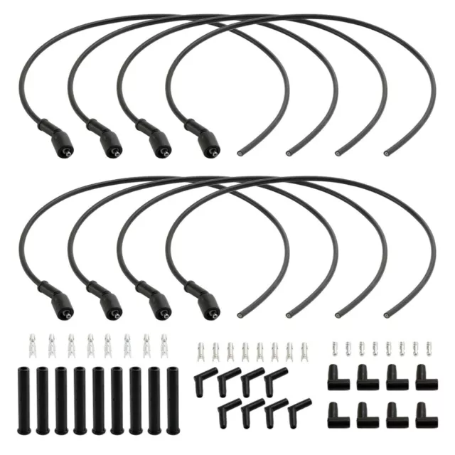 60" Universal Spark Plug Wires Pour  LS Coil Relocations LS1 LS3 LQ4 5.3 5.7 6.0 2