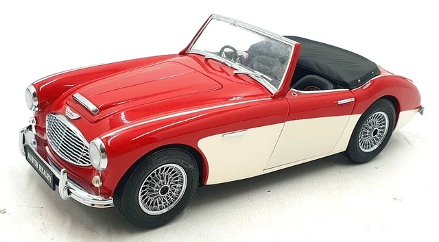 Kyosho Austin Healey 3000 MK1 Blanche 1/18 Miniature Occasion