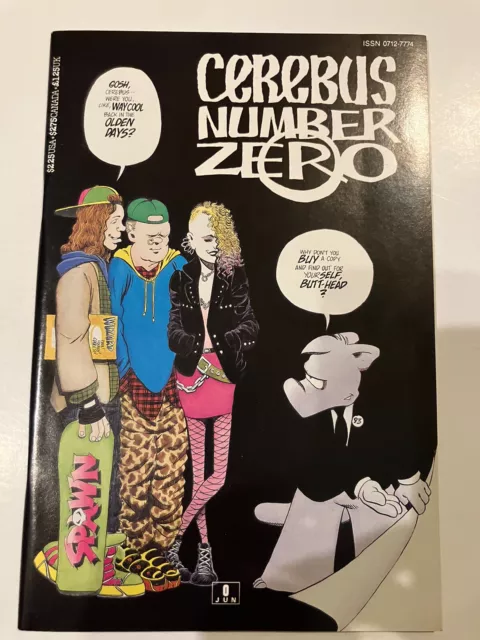 Cerebus #0 Comic Book Aardvark-Vanaheim Comics Comic Book VF/NM 9.0