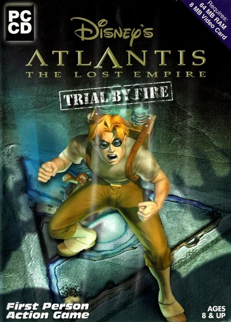 DISNEY'S - ATLANTIS The Lost Empire - Trial by Fire PC CD ROM GAMES £6. ...