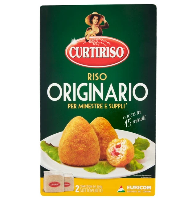 Curtiriso Riso Originario 2 x 500 g