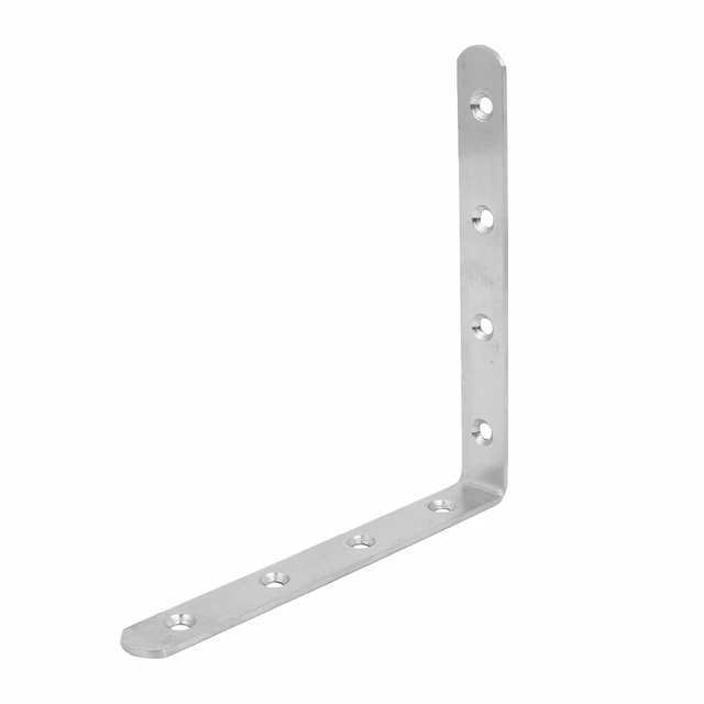 150mm x 150mm Stainless Steel 90 Degree L Shaped Angle Shelf Support Bracket