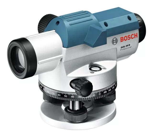 Bosch Professional Optisches Nivelliergerät GOL 26 D mit Baustativ... 0601068002