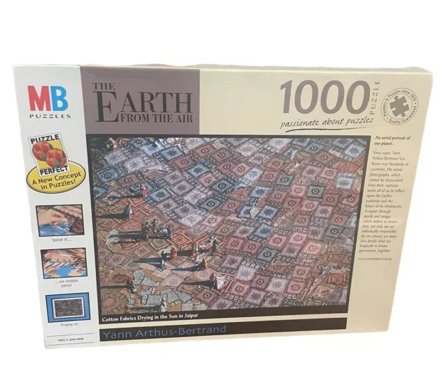 MB PUZZLES The Earth from the Air 1000 Piece Jigsaw Puzzle Sealed