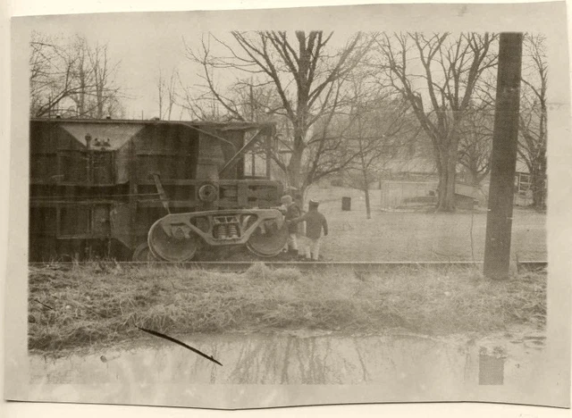 7Cc124 Not Rp 1969 Western Maryland Railroad Train Wreck New Windsor Md