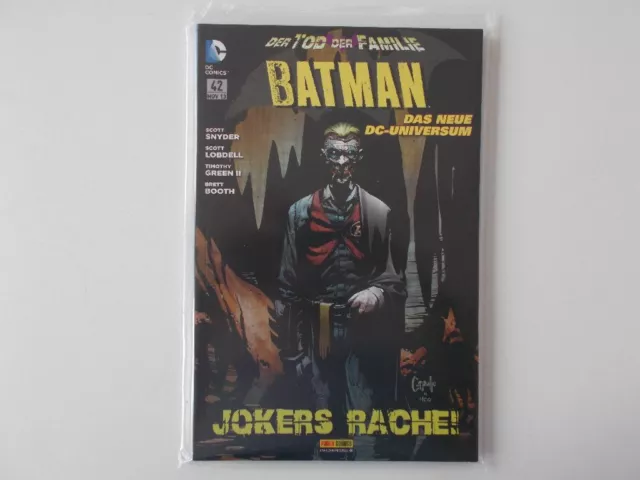 BATMAN # 42 - Der Tod der Familie. Jokers Rache - 2013 DC, Panini Comics. Z. 1