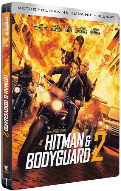 Hitman & Bodyguard 2 - Combo 4K UHD + Blu-Ray - Limited Steelbook Edition