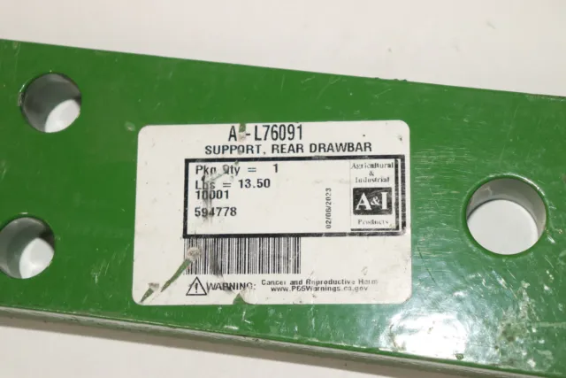 A&I Products Rear Drawbar Support Green A-L76091