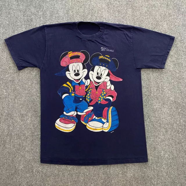 80s Bootleg Mickey & Minnie Mouse Gucci, Vuitton, Fila T-Shirt