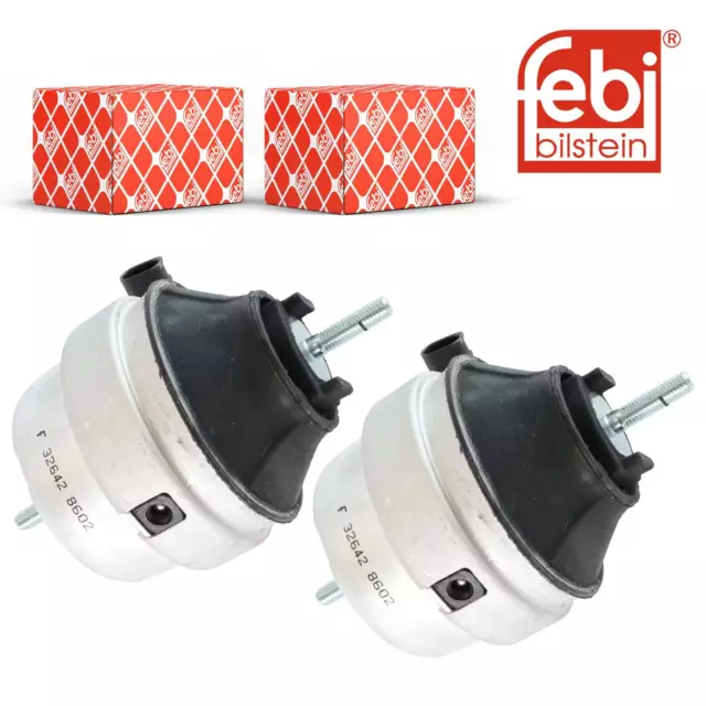 2x Febi 32642 Motore Magazzino Deposito Lati per Audi A4 Skoda VW Passat