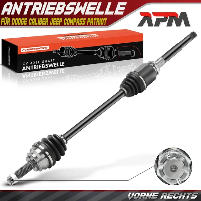 Arbre D'Entraînement (Cardan) Avant Droit Pour Dodge Caliber, Jeep Compass & Patriot - Références OE 5273438, Etc.