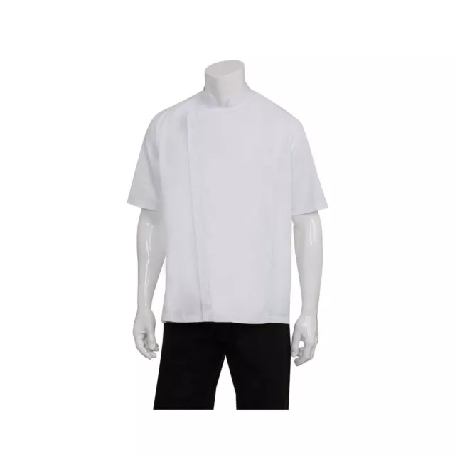 Chef Works Cannes Snap Jacket White - SSSN - XS-XL