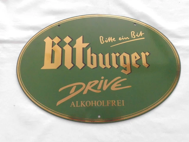 Emailleschild Emailschild Feldschlösschen rund 40cm ca 1960 (Gebraucht