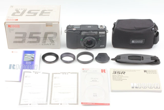 [Top MINT] Ricoh MF-1 35R DATE 35mm Point & Shoot Film Camera Box From JAPAN